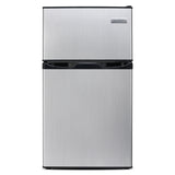 Frigidaire, 3.1 Cu. Ft. 2 Door Compact Refrigerator, Stainless Steel