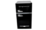 Frigidaire, 3.1 Cu. Ft. 2 Door Retro Compact Refrigerator , Built-In Side Bottle Opener, Black