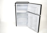 Frigidaire, 3.1 Cu. Ft. 2 Door Retro Compact Refrigerator , Built-In Side Bottle Opener, Black