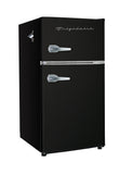 Frigidaire, 3.1 Cu. Ft. 2 Door Retro Compact Refrigerator , Built-In Side Bottle Opener, Black