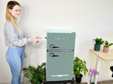 Frigidaire, 3.1 Cu. Ft. 2 Door Retro Compact Refrigerator , Built-In Side Bottle Opener, Mint