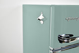Frigidaire, 3.1 Cu. Ft. 2 Door Retro Compact Refrigerator , Built-In Side Bottle Opener, Mint