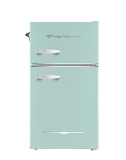 Frigidaire, 3.1 Cu. Ft. 2 Door Retro Compact Refrigerator , Built-In Side Bottle Opener, Mint