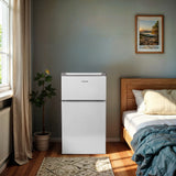 Frigidaire, 3.1 Cu. Ft. Compact Refrigerator, White