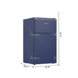 Frigidaire, 3.1 Cu. Ft. Compact Refrigerator, Marine