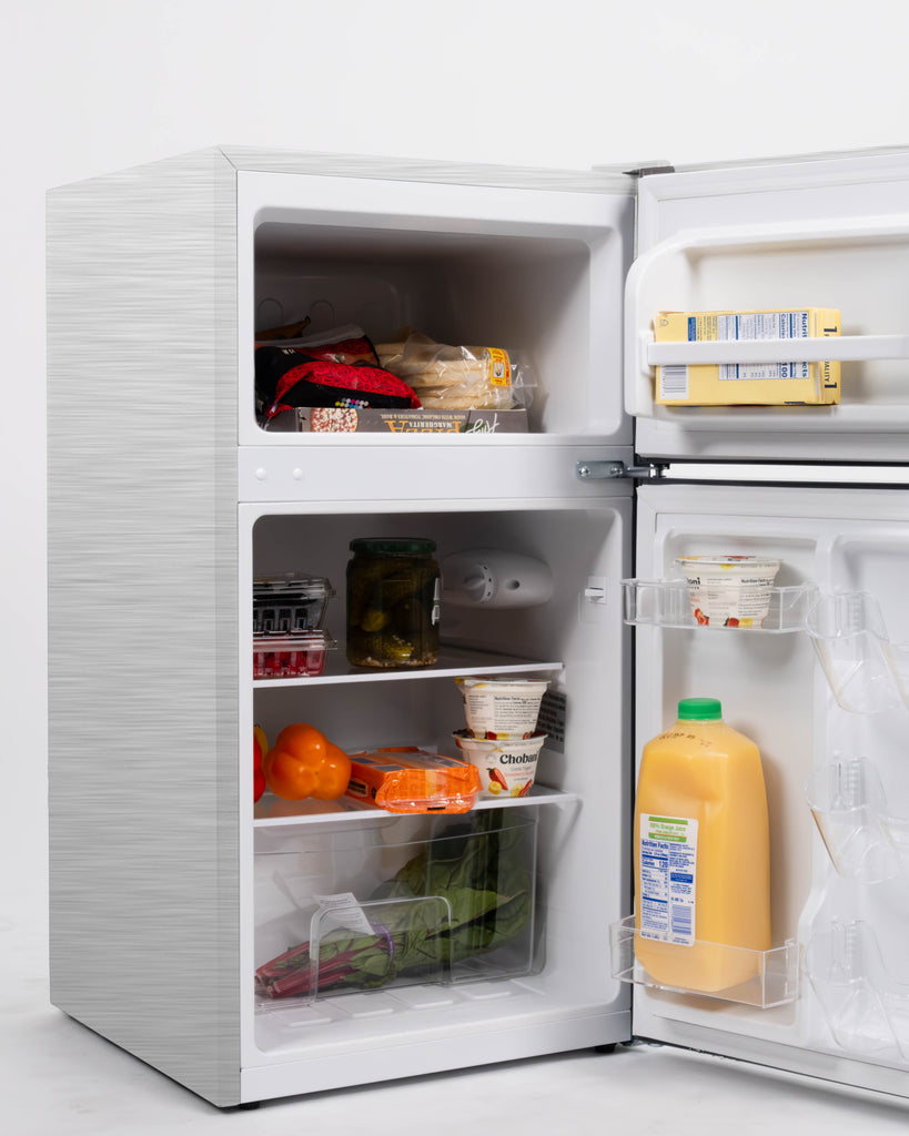 Frigidaire, 3.1 Cu. Ft. Compact Refrigerator, Stainless Steel