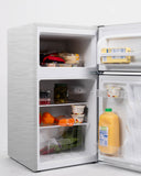 Frigidaire, 3.1 Cu. Ft. Compact Refrigerator, Stainless Steel
