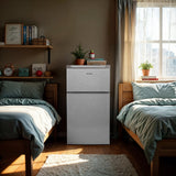 Frigidaire, 3.1 Cu. Ft. Compact Refrigerator, Stainless Steel