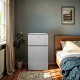 Frigidaire, 3.1 Cu. Ft. Compact Refrigerator, Stainless Steel