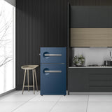 Frigidaire, 3.1 Cu. Ft. 2 Door Retro Compact Refrigerator , Built-In Side Bottle Opener, Azure