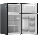 Frigidaire, 3.1 Cu. Ft. 2 Door Retro Compact Refrigerator , Built-In Side Bottle Opener, Black