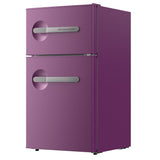 Frigidaire, 3.1 Cu. Ft. 2 Door Retro Compact Refrigerator , Built-In Side Bottle Opener, Plum
