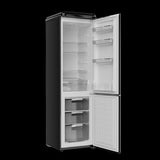 Frigidaire, 9.2 Cu. Ft. Retro Refrigerator, Bottom Mount, Black