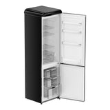 Frigidaire, 9.2 Cu. Ft. Retro Refrigerator, Bottom Mount, Black