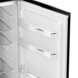 Frigidaire, 9.2 Cu. Ft. Retro Refrigerator, Bottom Mount, Black