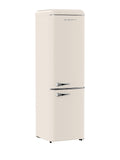Frigidaire, 9.2 Cu. Ft. Retro Refrigerator, Bottom Mount, Cream