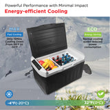 Frigidaire 20L Portable Convertible Electric Refrigerator/Freezer, Black