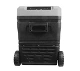 Frigidaire, 49 Qt. Portable Convertible Electric Refrigerator/Freezer Trolley-With App, Dual Zone, Black