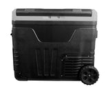 Frigidaire, 49 Qt. Portable Convertible Electric Refrigerator/Freezer Trolley-With App, Dual Zone, Black