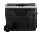 Frigidaire, 49 Qt. Portable Convertible Electric Refrigerator/Freezer Trolley-With App, Dual Zone, Black