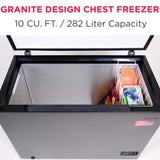 Frigidaire 10.0 Cu. Ft. Chest Freezer, Black
