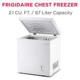 Frigidaire 2.1 Cu. Ft. Chest Freezer, White