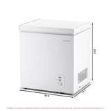 Frigidaire 2.1 Cu. Ft. Chest Freezer, White