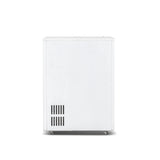 Frigidaire, 4 Cu.Ft./110 Liter Curved Glass Top Display Freezer, White