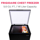 Frigidaire 5.0 Cu. Ft. Chest Freezer, Black