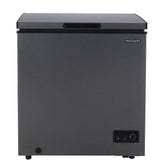 Frigidaire, 5.0 Cu. Ft. Chest Freezer, Black Granite Design