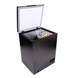 Frigidaire 5.0 Cu. Ft. Chest Freezer, Black Granite Design