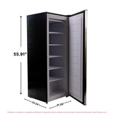 Frigidaire 6.5 Cu. Ft. Upright Freezer, Platinum