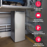 Frigidaire 6.5 Cu. Ft. Upright Freezer, Platinum