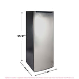 Frigidaire 6.5 Cu. Ft. Upright Freezer, Platinum