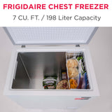 Frigidaire 7.0 Cu. Ft. Chest Freezer, White