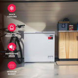 Frigidaire 7.0 Cu. Ft. Chest Freezer, White