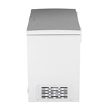 Frigidaire 7.0  CU FT Chest Freezer, Stainless Steel Lid, white