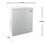 Frigidaire, 9.0 Cu. Ft. Chest Freezer, White