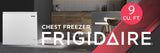 Frigidaire, 9.0 Cu. Ft. Chest Freezer, White