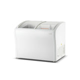 Frigidaire 9 Cu. Ft./260 Liter Curved Glass Top Display Freezer, White
