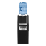 Frigidaire, Hot/Cold Water Cooler, Top Load, Built-In Ice Maker, Black