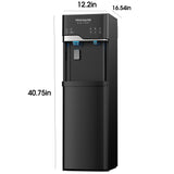 Frigidaire Gallery, 3-IN-1 Hot/Cold Water Cooler, Bottom Load,  Built-in Bullet Ice Maker