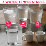 Frigidaire Touch Control Hot/Cold Water Cooler, Bottom Load, UV Feature, Stainless Steel