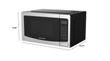 Frigidaire, 1.1 Cu. Ft. Countertop Microwave Oven, Stainless Steel