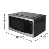 Frigidaire, 1.1 Cu. Ft. Countertop Microwave Oven, Stainless Steel