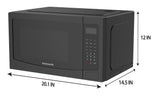 Frigidaire, 1.1 Cu. Ft. Countertop Microwave Oven, Black