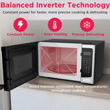 Frigidaire 1.2 Cu. Ft. Countertop Microwave, With inverter, Stainless Steel