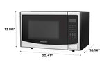Frigidaire, 1.2 Cu. Ft. Countertop Microwave, With inverter, Stainless Steel