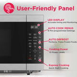 Frigidaire 2.2 Cu. Ft. Countertop Microwave Oven, Stainless Steel