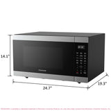 Frigidaire 2.2 Cu. Ft. Countertop Microwave Oven, Stainless Steel